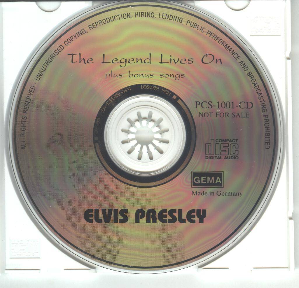 Elvis Presley The Legend Lives On Plus Bonus Songs : CD2
